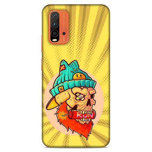 Lopard Xiaomi Redmi 9T Uyumlu Kılıf Tattoo's (32) Soft Silikon Kılıf Run