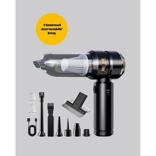 Araç İçi Derinlemesine Temizlik İçin Kompakt Ve Ergonomik El Süpürgesi