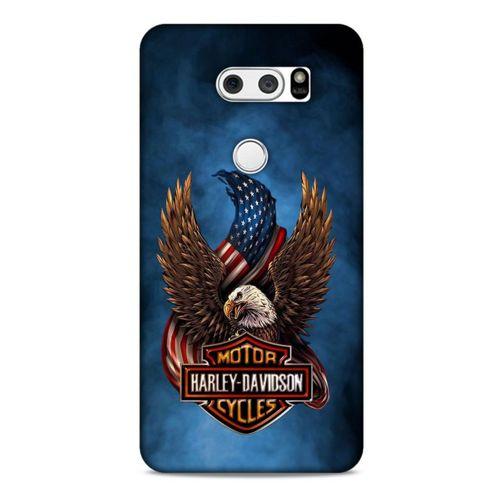 LG K50S Uyumlu Kılıf Motorsiklet (2) Kabı Harley Davidson