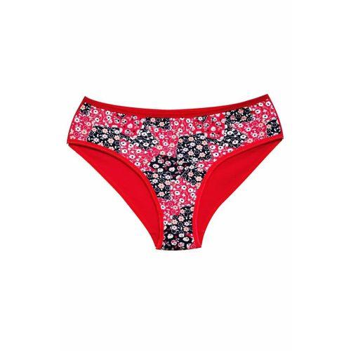 Pamuklu Geniş Kenarlı Likralı Desenli Bato Kadın Külot 5'li Paket Set 1