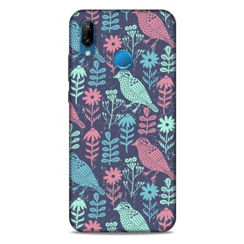 Animax Kanarya Çiçekleri Huawei P20 Lite Kılıf Desenli Silikon