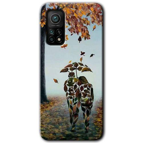 Potkal Hediye Fabrikası Xiaomi Mi 10T Pro Kılıf HD Desen Baskılı Arka Kapak - Doğadan Aşk