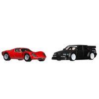 1:64 Premium Car Culture 2'li Paket Alfa Romeo 155 V6 Ti Ve 69 Alfa Romeo 33 Stradale