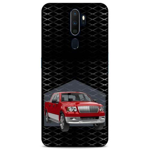 Lopard Oppo A5 2020 Uyumlu Kılıf PickUpX (19) Kılıfları Koyu Kırmızı