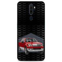 Lopard Oppo A5 2020 Uyumlu Kılıf PickUpX (19) Kılıfları Koyu Kırmızı