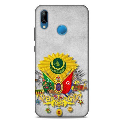 Huawei P20 Lite Uyumlu Kılıf Ottoman (7) Telefon Kılıfı Tuğra