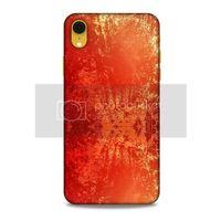 Paslı Renkler Kırmızı Apple iPhone XR Kılıf
