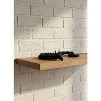 Siyah Hareketli Ejderha Figürü Esnek Gövdeli Dekoratif Tasarım 60 Cm