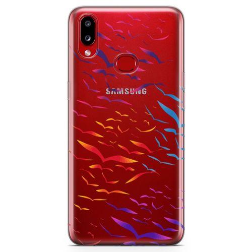Samsung Galaxy A10s Kılıf Göç Zamanı Arka Kapak Koruma Desenli Full Koruyucu