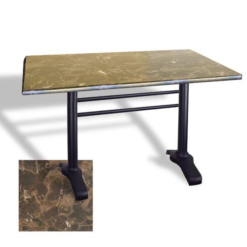 Dockers Çipa 3010 Döküm Ayak Masa 80x120 cm - (Werzalit, Wermodin ve Allzalit Tabla) - Karacabey Mermer