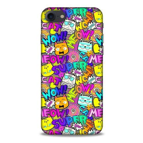 Graffitix (12) Desenli Silikon Kapak Apple Iphone 7 Kılıf