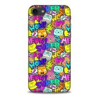 Graffitix (12) Desenli Silikon Kapak Apple Iphone 7 Kılıf