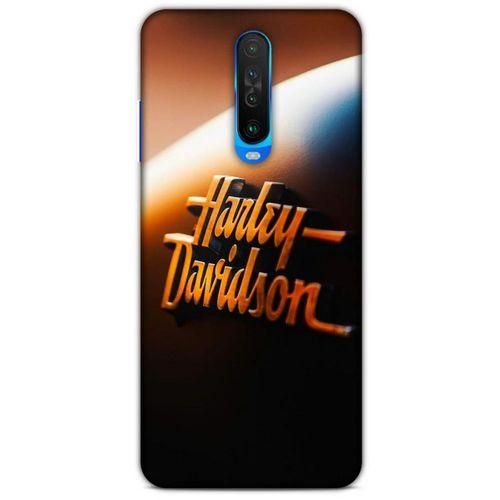 Xiaomi Redmi K30 5G Uyumlu Kılıf Motorsiklet (47) Crystal Flex Kılıf Harley
