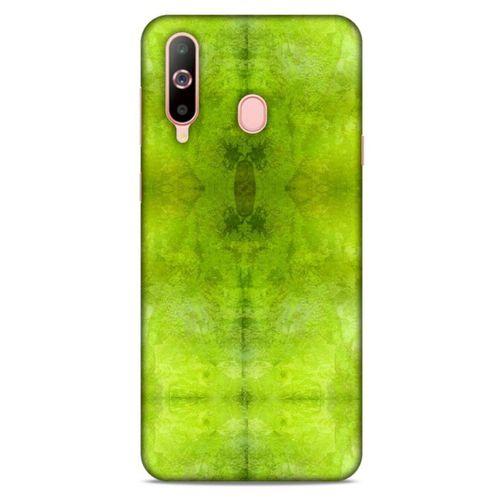 Mermer Desenli (31) Tema TPU Kılıf Fıstık Yeşili Samsung Galaxy A60 Kılıf