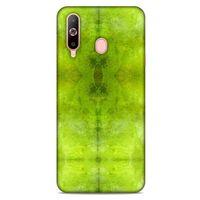 Mermer Desenli (31) Tema TPU Kılıf Fıstık Yeşili Samsung Galaxy A60 Kılıf