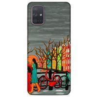 Cityx (43) Samsung Galaxy A71 Kılıf Silikon Kapak Desenli