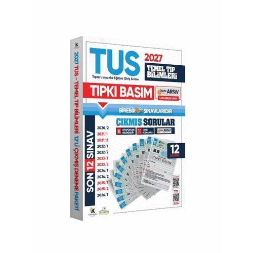 2027 TUS Temel Tıp Bilimleri ÖSYM Çıkmış Soru Tıpkı Basım Son 7 Yıl 12li Deneme Kitapçığı