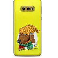 Zoologix (85) Samsung Galaxy S20 Plus Şeffaf Kılıf Silikon Desenli