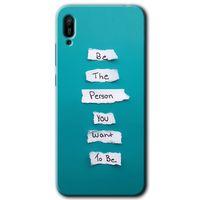 Huawei Y6 2019 Kılıf Baskılı Kapak - Want You +Tam Kaplayan Mat Seramik