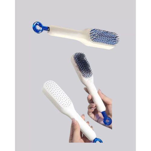 Kendi Kendini Temizleyen Saç Tarağı – Anti-statik, Silikon Uçlu, Abs Malzeme, 22x4 Cm