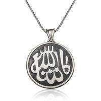 Lucky Life 925 Ayar Gumuss  Maşallah Yazılı Kolye