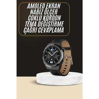 Çoklu Kordon Hediyeli Akıllı Saat Çağrı Cevaplama Müzik Dinleme Dokunmatik Ekran