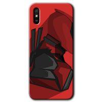 Xiaomi Redmi 9A Kılıf Baskılı Arka Kapak - DeadPool +Tam Ekran Koruyucu