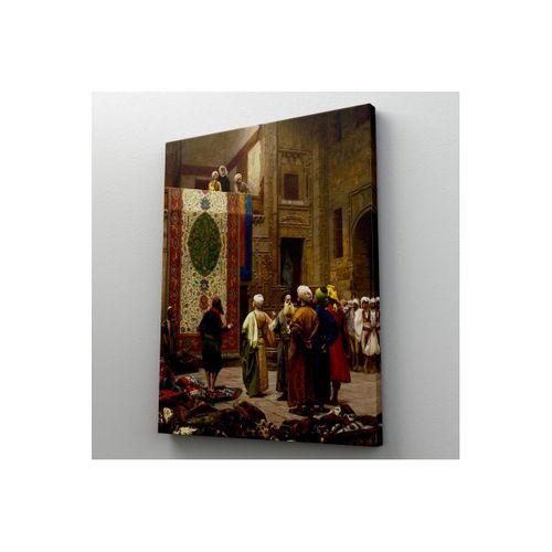 Osman Hamdi Bey'in Halı Tüccarı Isimli Eseri Kanvas Tablo