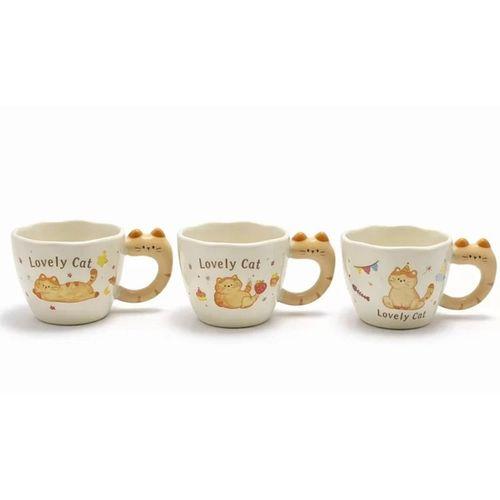 3d Kedi Figürlü Kupa Bardak Alk5036