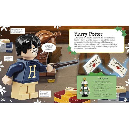 Lego Harry Potter Hogwarts At Christmas Book: with LEGO Harry Potter minifigure in Yule Ball robes