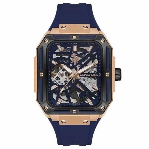 U.s. Polo Assn. USPA1122-06 Otomatik Silikon Lacivert Erkek Kol Saati