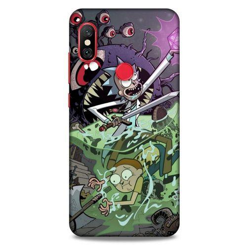 Xiaomi Mi A2 Lite Uyumlu Kılıf Rick And Morty (25) Antişok Kapak Tricia Lange
