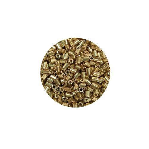 Kesme Cam Boncuk 2mm - 20 Gram - Gold -BNC308