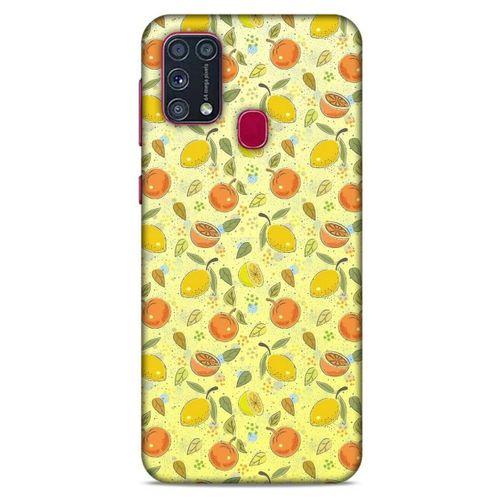 Frutix Turunç 05 Samsung Galaxy M31 Kılıf Desenli Silikon