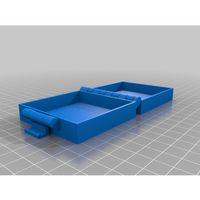 60x60x12 Kemer Kutusu Tek Parça Olarak Yazdırılabilir