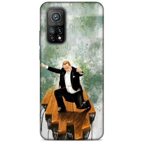 Xiaomi Mi 10T Pro 5G Kılıf Atatürk (42) Rugged Armor Kılıf Yeşil Tasarım