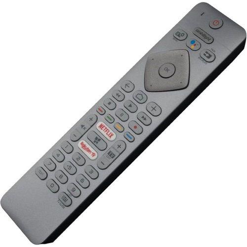 philips ile uyumlu Model 70PUS7304/12 Mikrofonlu Smart TV Kumanda-Gri