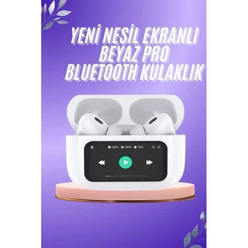 Dokunmatik Ekranlı Anc/enc Yeni Nesil Pro Bluetooth Kulaklık Dokunmatik Ekran