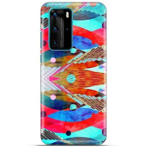 Lopard Huawei P40 Pro Uyumlu Kılıf Manipülasyon ☻ (10) Full Koruma Kılıfı Desenli