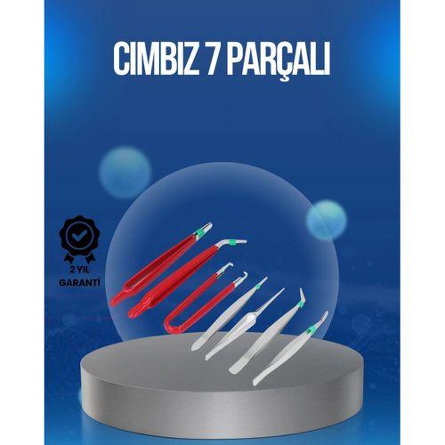 Elektronik Devre Ve Saat Tamiri İçin 7’li Paslanmaz Çelik Cımbız