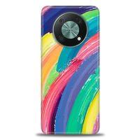 Huawei Nova Y90 Kılıf HD Baskılı Kılıf - Rengarenk + Tam Ekran Koruyucu