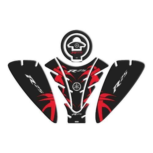 YAMAHA Yamaha R25 2019 - 2024 Uyumlu Tank Pad Set 006