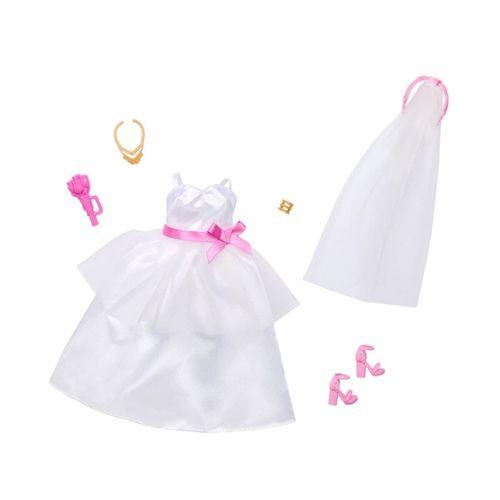 HWV76 Barbie + Gelin Aksesuarları (Bebekler ürüne dahil değildir.)