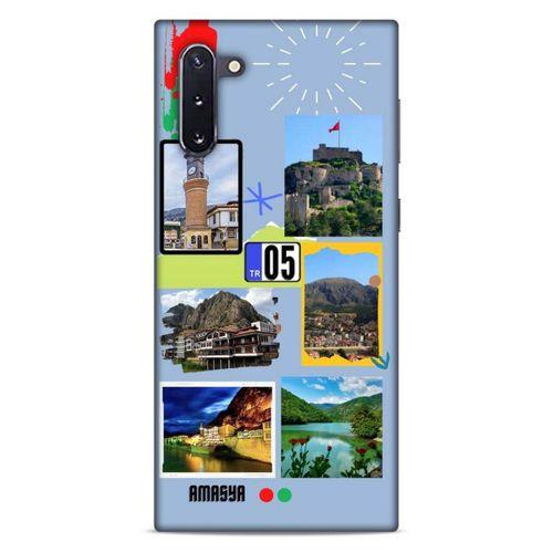 Lopard Samsung Galaxy Note 10 Uyumlu Kılıf Şehirli ※ (5) Amasya Koruma Kabı