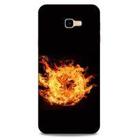 Lopard Samsung Galaxy J4 Plus Uyumlu Kılıf FireX (31) TPU Kılıf Fireball