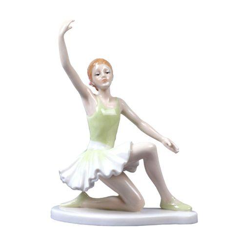 Wise Biblolar - Porselen Balerin Biblo 13,5x7,5x18 cm Dekoratif Obje Hediyelik