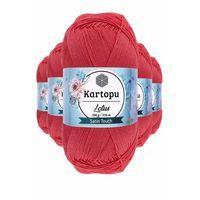 5 Adet Lotus Bikini Büstiyer Bluz Örgü İpi  K810 Şeker Pembe