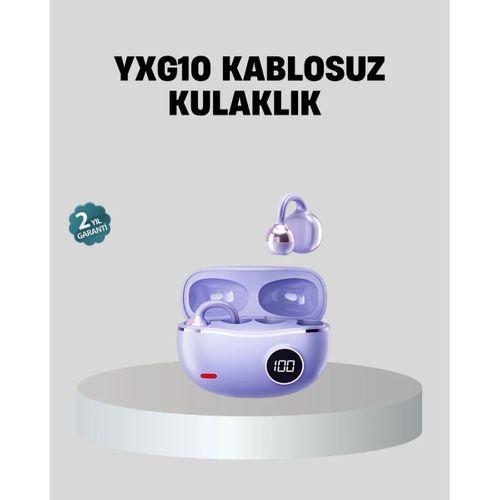 Kulak Arkası Klipsli Bluetooth Kulaklık Yxg10 Silikon Malzemeli Ergonomik