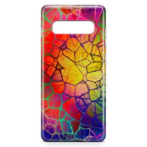 Samsung Galaxy S10 Kılıf Örümcek Ağları Arka Kapak Koruma Desenli Full Koruyucu