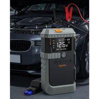 Taşınabilir Araç Çalıştırma Jump Starter Hava Pompası Dijital Basınç Göstergeli Güç Bankası